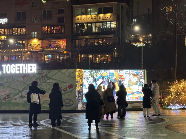 용산구, 녹사평광장 새로운 영상 예술 눈길