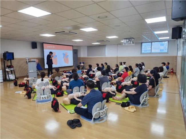 강북구, '4분의 기적' 응급처치 교육 운영