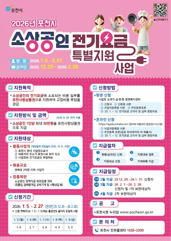 포천시, 포천사랑상품권 운영 확대 등 소상공인 지원 강화