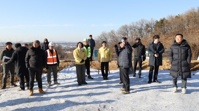 안성시, 세종－포천고속도로 공사 현장 방문…주민 불편 해소 총력
