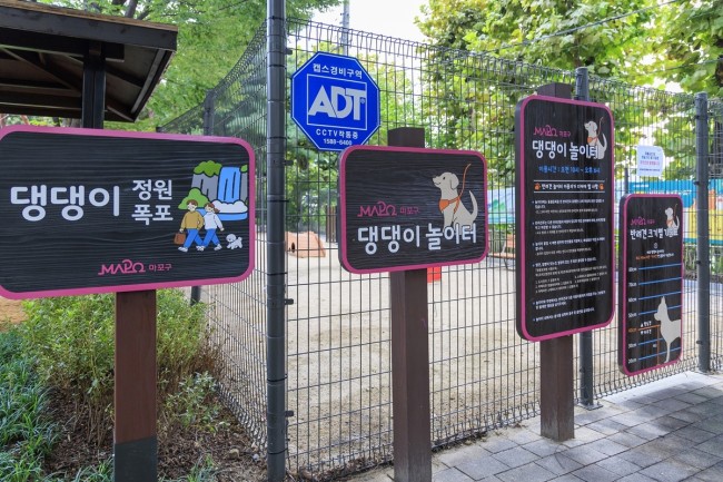 겨울에도 뛰놀자…마포구, 댕댕이놀이터 조기 개장