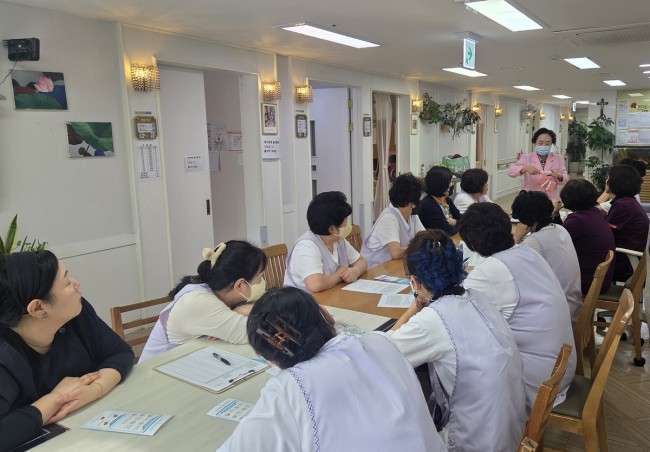 남동구, 요양원 입소자 대상 찾아가는 구강 건강관리 실시