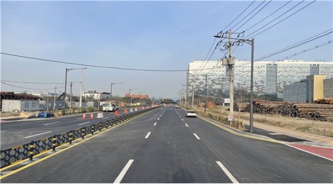 인천시, 20일부터 청라IHP(도시첨단산업단지) 진입도로 개통