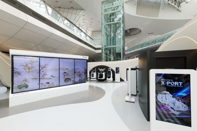 인천공항, 디지털 전시체험관 '엑스포트' 개관