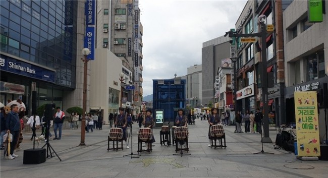 의정부시, '거리로 나온 예술' 공연 개최